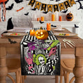 Halloween Table Runner Black Seasonal Party Decor 13x72 Inch by Deal US
