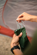 Coghlan's Steel Tent Pegs 7" 5mm Rust-Resistant Hook Top 4-Pack by Deal US