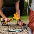 Coghlan's Steel Tent Pegs 7" 5mm Rust-Resistant Hook Top 4-Pack by Deal US
