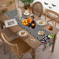 Halloween Table Runner Black Seasonal Party Decor 13x72 Inch by Deal US