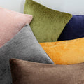 LeFadrie Chenille Pillow Covers Pack of 2 18x18 Midnight Sail Fade-Resistant by Deal US