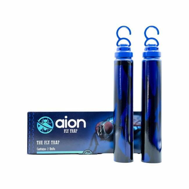 [Like New] OPEN BOX 7042041 Fly Trap Bait Station 2 Pack Indoor Outdoor Liquid Control by Deal US