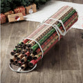 ZOBER Wrapping Paper Organizer 40in Waterproof Storage Holds 25 Rolls White by Deal US