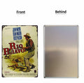 GCOCL Western Cowboy Vintage Movie Poster Metal Tin Sign Red 8x12 Inches by Deal US