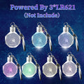 Artmosphere Taurus Zodiac Crystal LED Keychain Color Changing Transparent by Deal US