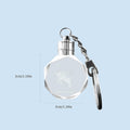 Artmosphere Taurus Zodiac Crystal LED Keychain Color Changing Transparent by Deal US