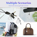 Artmosphere Taurus Zodiac Crystal LED Keychain Color Changing Transparent by Deal US