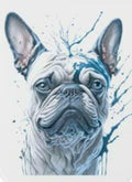 ROLY BEE 2 Sheets Funny Dog Toilet Cover Stickers 9.84x7.87 Multicolor PVC by Deal US