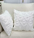 multiwins Christmas Pillow Covers 18x18 Set of 2 Snowman Plush Faux Fur by Deal US