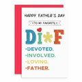 xiangqiankan Father's Day Card Husband Boyfriend Vintage 5x8 inches 2D-008 by Deal US