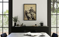 HomeArtPrint Dinosaur Cowboy Wall Art Poster Print 8x10 Inches Unframed by Deal US