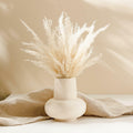 uxcell Faux Pampas Grass 17in 6 Stem 4pcs Red Brown Decor Wedding Home by Deal US