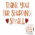 Parzcot Thank You for Shopping Stickers Roll 500pcs Boho Handmade by Deal US
