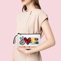 Gostop Texas State Cosmetic Bag Peace Love Texas Makeup Zipper Pouch by Deal US