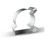 WJSYSHOP Stainless Steel Cookie Cutter Cutting Machine Shape Silver