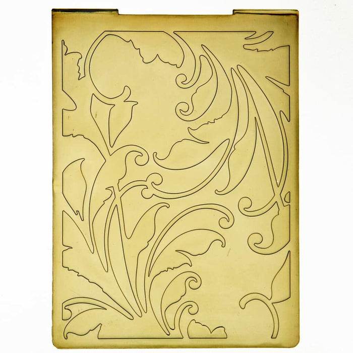 DDOUJOY Embossing Folders Flowers Leaves Bird Plastic 9pcs for Card Making by Deal US
