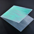 DDOUJOY Plastic Embossing Folders Brick Wall Stripe Arrow 4pcs by Deal US
