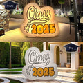 InfleasJoiy 4FT Graduation Inflatable Street Sign LED White Outdoor Decor by Deal US