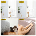 SENONAPO Cat Scratch Furniture Protector 196x17in Clear Self-Adhesive Tape by Deal US