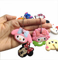 ZJU Cartoon Keyring Key Holder 14pcs Multi Color Metal 2in Animal Style by Deal US
