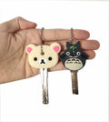 ZJU Cartoon Keyring Key Holder 14pcs Multi Color Metal 2in Animal Style by Deal US