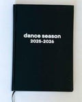 Dance Season Planner 2025-2026 A5 Midnight Motion Monthly Weekly Organizer by Deal US