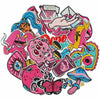 ELEFOCUS 16Pcs Pink Iron-on Patches Applique for Clothing