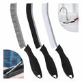 [Like New] KMOSENIA Crevice Cleaning Brush Set, Wire Brushes, Black/White, 3 pcs by Deal US