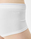 florence by mills Cozy Crush Seamless Boyshort White Size XS by Deal US