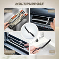 [Like New] KMOSENIA Crevice Cleaning Brush Set, Wire Brushes, Black/White, 3 pcs by Deal US
