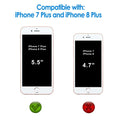 JETech Tempered Glass Screen Protector for iPhone 8 Plus 7 Plus 5.5-Inch 2-Pack by Deal US