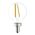 GE LED Globe Light Bulbs 4W 40W Equivalent Soft White Frosted Candelabra 2 Pack by Deal US