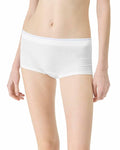 florence by mills Cozy Crush Seamless Boyshort White Size XS by Deal US