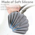 Generic YGB Silicone Self-Draining Soap Box Milky White Bathroom Holder by Deal US
