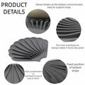Generic YGB Silicone Self-Draining Soap Box Milky White Bathroom Holder by Deal US