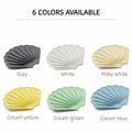 Generic YGB Silicone Self-Draining Soap Box Milky White Bathroom Holder by Deal US