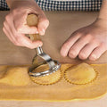 AKOAK Cookie Pizza Lace Knife Wheel Pastry Mold Zinc A-01 1 Pack by Deal US