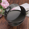 uxcell 4 Inch Nonstick Springform Pan Removable Bottom Leakproof Black 1pcs by Deal US