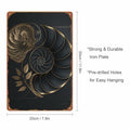 Fibonacci Golden Ratio Metal Tin Sign 8x12 Retro Wall Art Home Decor by Deal US