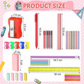 Feifeiya 240 Pcs Operation Christmas School Supplies Bulk Set Pen Ruler by Deal US