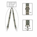 Purse Strap Adjustable Crossbody Replacement Wide Shoulder Strap Gunmetal by Deal US