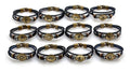 vmcoatdu Leo Zodiac Alloy Leather Braided Rope Bracelet 7.9in Brown by Deal US
