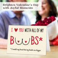 ZapDesk Funny Valentines Day Card for Him Husband Boyfriend Fiance C-Style16 by Deal US