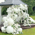 SINBEE 140pcs White Balloon Arch Kit 18 12 10 5 Inch Party Decorations by Deal US