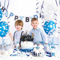 huizebaozhuang Zoo Birthday Party Cake Topper Double-Sided Black Cardboard by Deal US