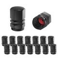 Fekey&JF 16 PCS Universal Tire Valve Stem Caps Waterproof Airtight Black by Deal US