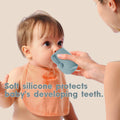 [Like New] Cuddle Campus Silicone Baby Training Cup 4 Oz Boothbay Gray by Deal US