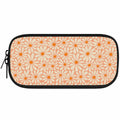 VOL&BASS Orange Flower Large Pencil Case Big Capacity Back To School by Deal US