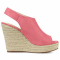 Allegra K Women's Espadrille Platform Wedges Sandals Watermelon Red Size 5.5 by Deal US