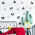SAYBZ Cartoon Mouse Head Wall Decals Peel Stick Kids Room Decor Black White by Deal US